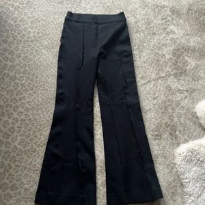 Spanx black bell pants XS